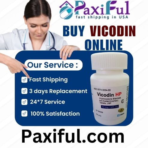 Buy Vicodin for muscle Pain at Paxiful Without Prescription