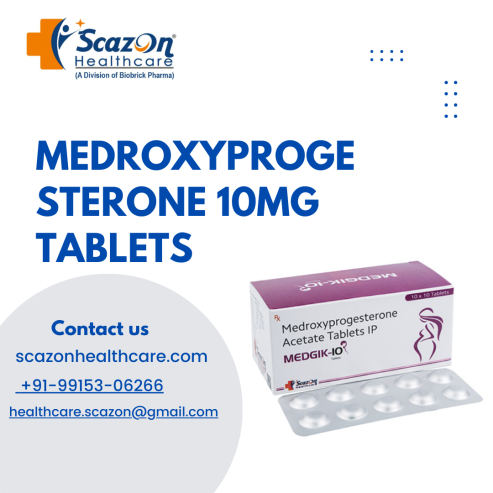 Medroxyprogesterone 10mg Tablets
