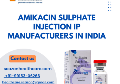 Amikacin Sulphate Injection IP Manufacturer in India