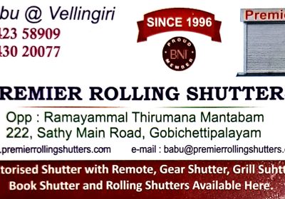 Best Remote Control Rolling Shutter Works in Karanampettai Kolathupalayam Manickapuram
