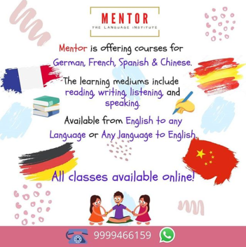 Best Foreign Language Institute in Delhi- Mentor Language