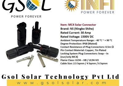 Enhance your solar power system with MC4 Connectors