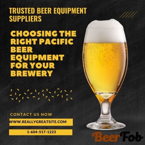 Choosing the Right Pacific Beer Equipment for Your Brewery