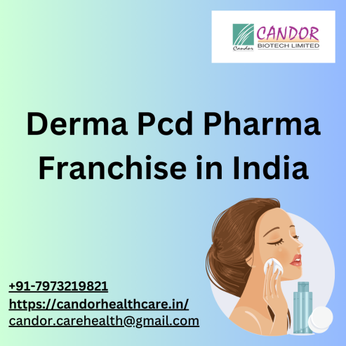 Derma Pcd Pharma Franchise in India