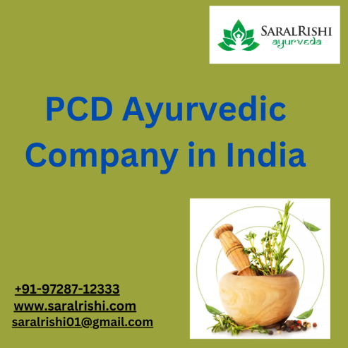 PCD Ayurvedic Company in India | Saral Rishi Ayurveda