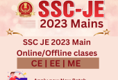 Best SSC JE 2023 Main online coaching