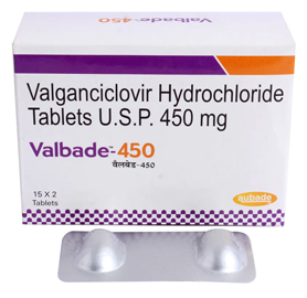 Valbade 450mg Tablet – Effective Treatment for CMV Retinitis